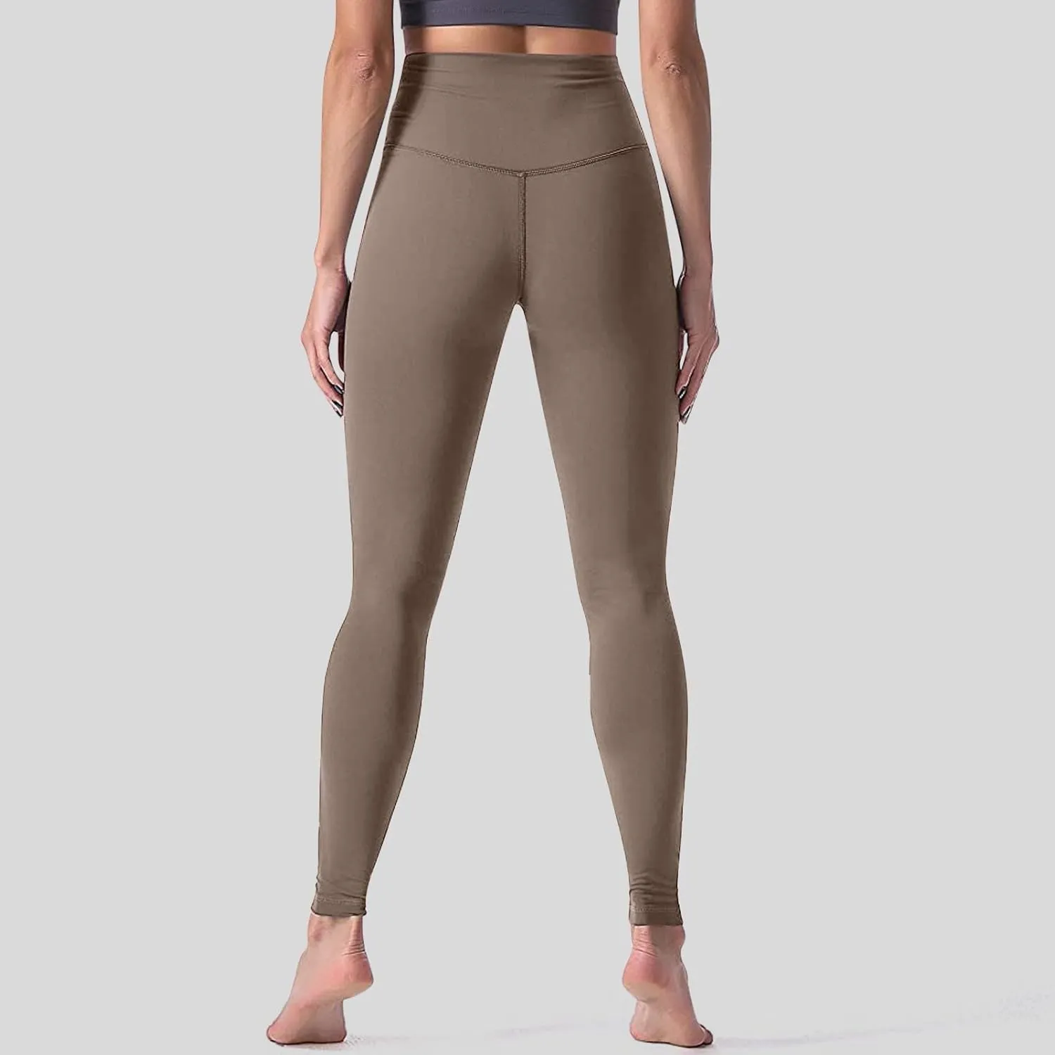 7/8 Yoga Leggings for Women Petite Work Out Leggings Gym Activewear Soft Stretchy Compression Athletic Leggings