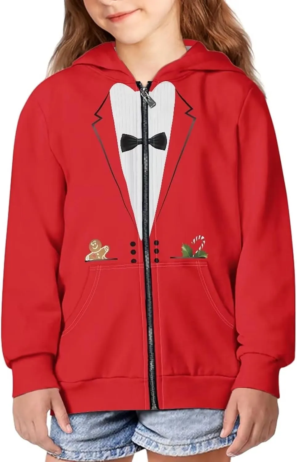 AFPANQZ Unisex Kids Zipper Up Hoodies Long-Sleeve Hoodie Sweatshirts Activewear Full Zipper Hoodies Thin Coat S-XL