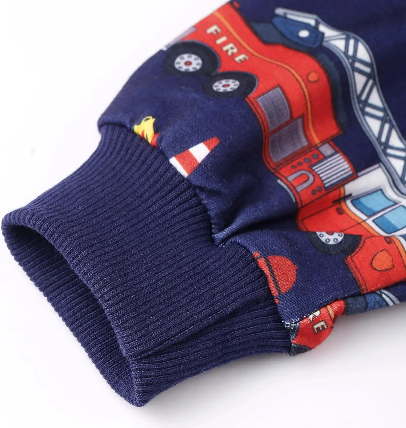 Akyzic Boys Sweatshirts Cotton Long Sleeve Crewneck Pullover Toddler Kids Winter Warm Shirt Sweater Tops 3t-8t