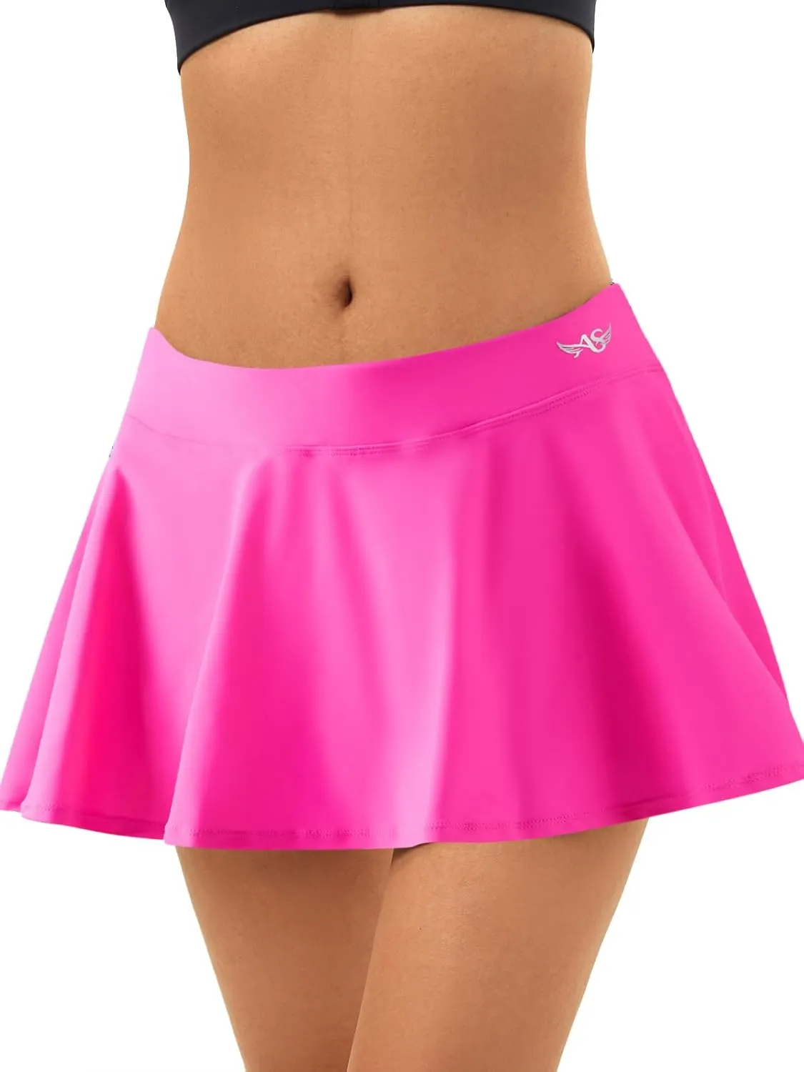 Angel season Swim Shorts Women High Waisted Bikini Bottom Tummy Control Bathing Suits Swimsuit Board Shorts with Liner