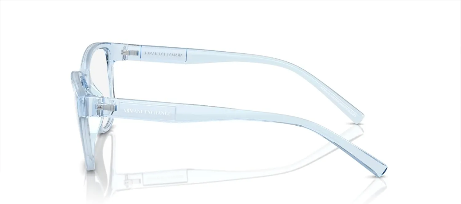 Armani Exchange Women's Ax3111u Universal Fit Cat Eye Prescription Eyewear Frames