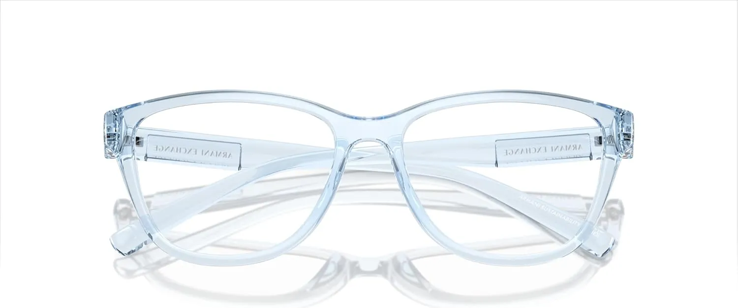 Armani Exchange Women's Ax3111u Universal Fit Cat Eye Prescription Eyewear Frames