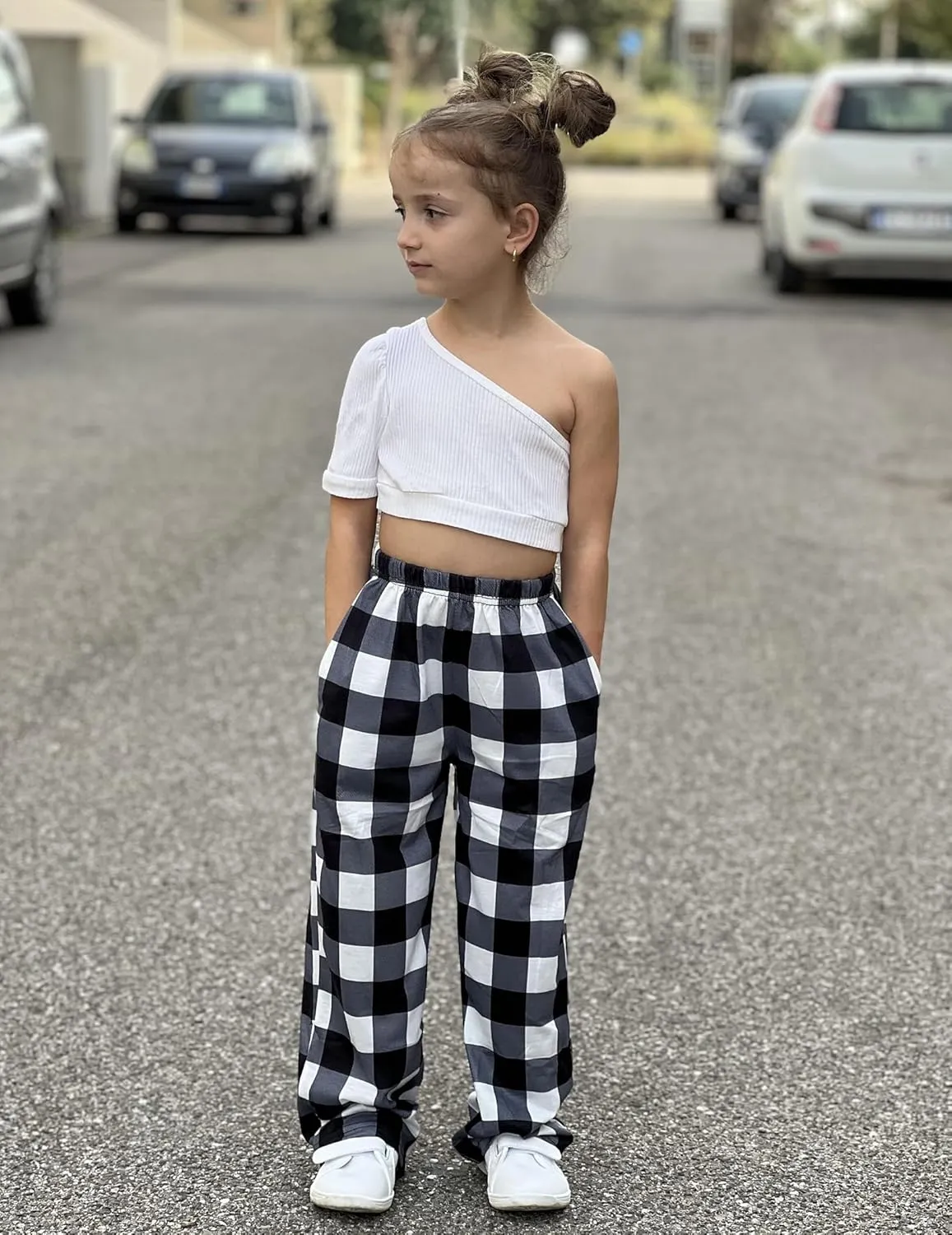 Arshiner Boys Pajama Pants Long Sleep Plaid Pants Soft Lounge Pj Bottoms with Pockets