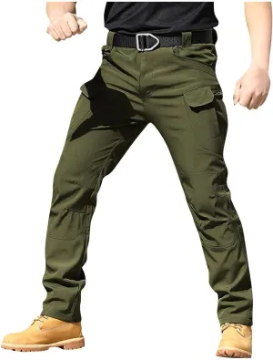 Camo Cargo Pants for Men Lightweight Tactical Cargo Pants Outdoor Upland Hunting Pants Camping Hiking Pants with Pocket