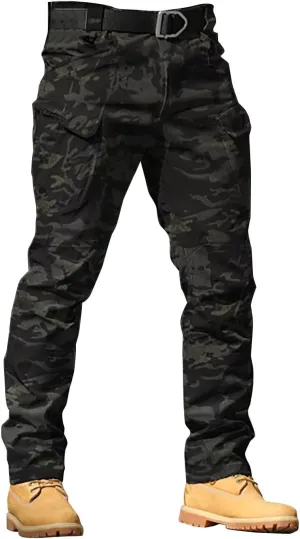 Cargo Pants for Men Tactical Pants Lightweight Outdoor Travel Pants Relaxed Fit Work Hiking Waterproof Pants Stretch