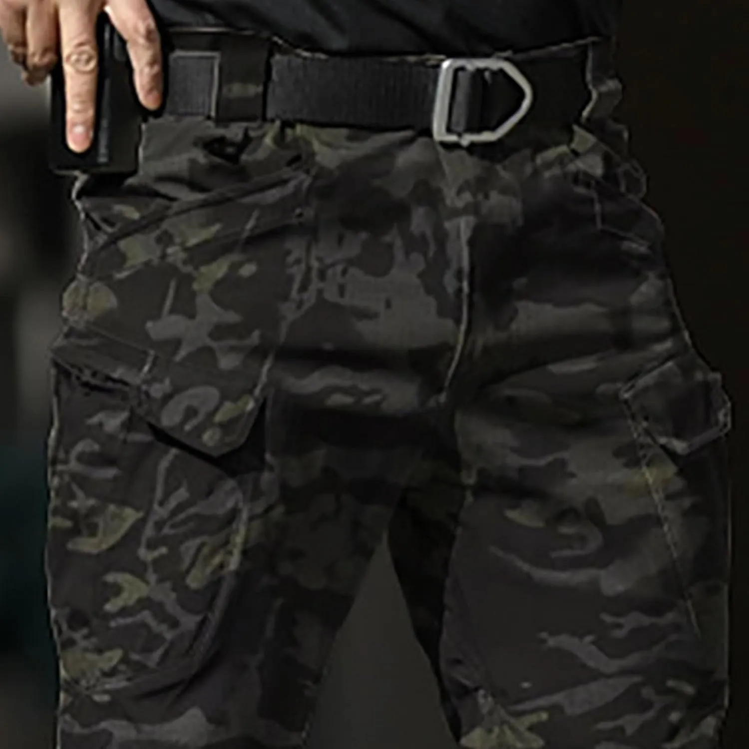 Cargo Pants for Men Tactical Pants Lightweight Outdoor Travel Pants Relaxed Fit Work Hiking Waterproof Pants Stretch