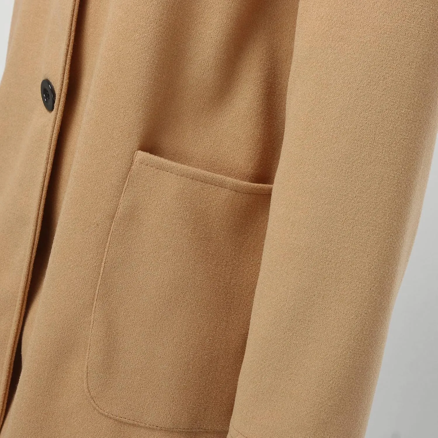 cooki Winter Coats for Women 2023 Trendy Wool Coat Long Winter Coats for Women Plus Size Jackets Lightweight Trench Coats