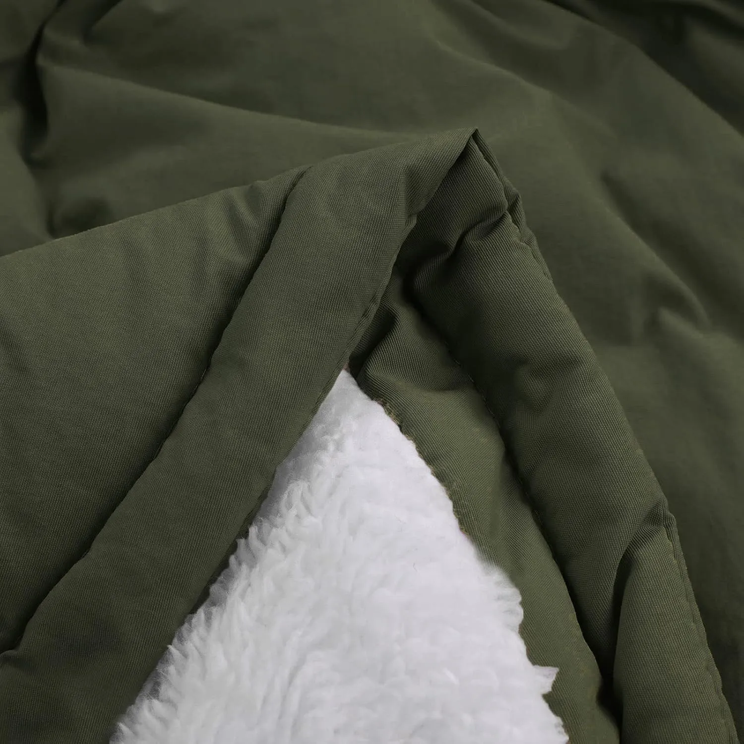 cooki Winter Coats for Women Fleece Lined Puffer Coat Women Long Down Coat Warm Parka Coat Faux Fur Hooded Coat Warm Overcoat