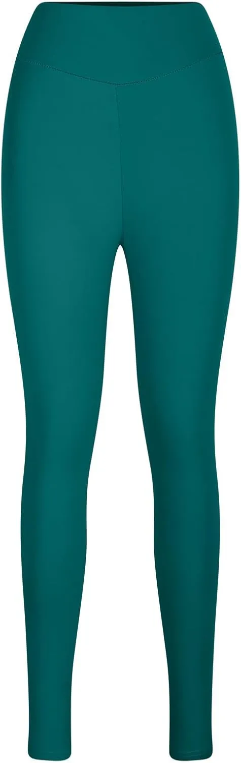 DASAYO Leggings for Women High Waisted Tummy Control Butt Lifting Stretchy Workout Yoga Pants Gym Fitness Activewear
