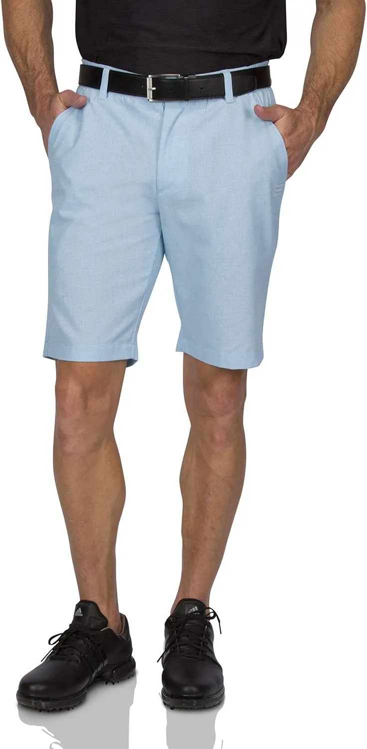 Dry Fit Golf Shorts for Men 10 Inch Inseam - Tapered Slim Fit Chinos - Mens Shorts Athletic