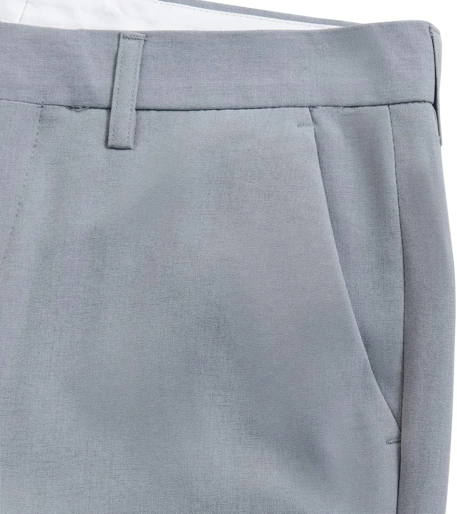 ESSYSHE Mens Cropped Slim Fit Dress Pants Tapered Ankle Dress Pants Suit Pants