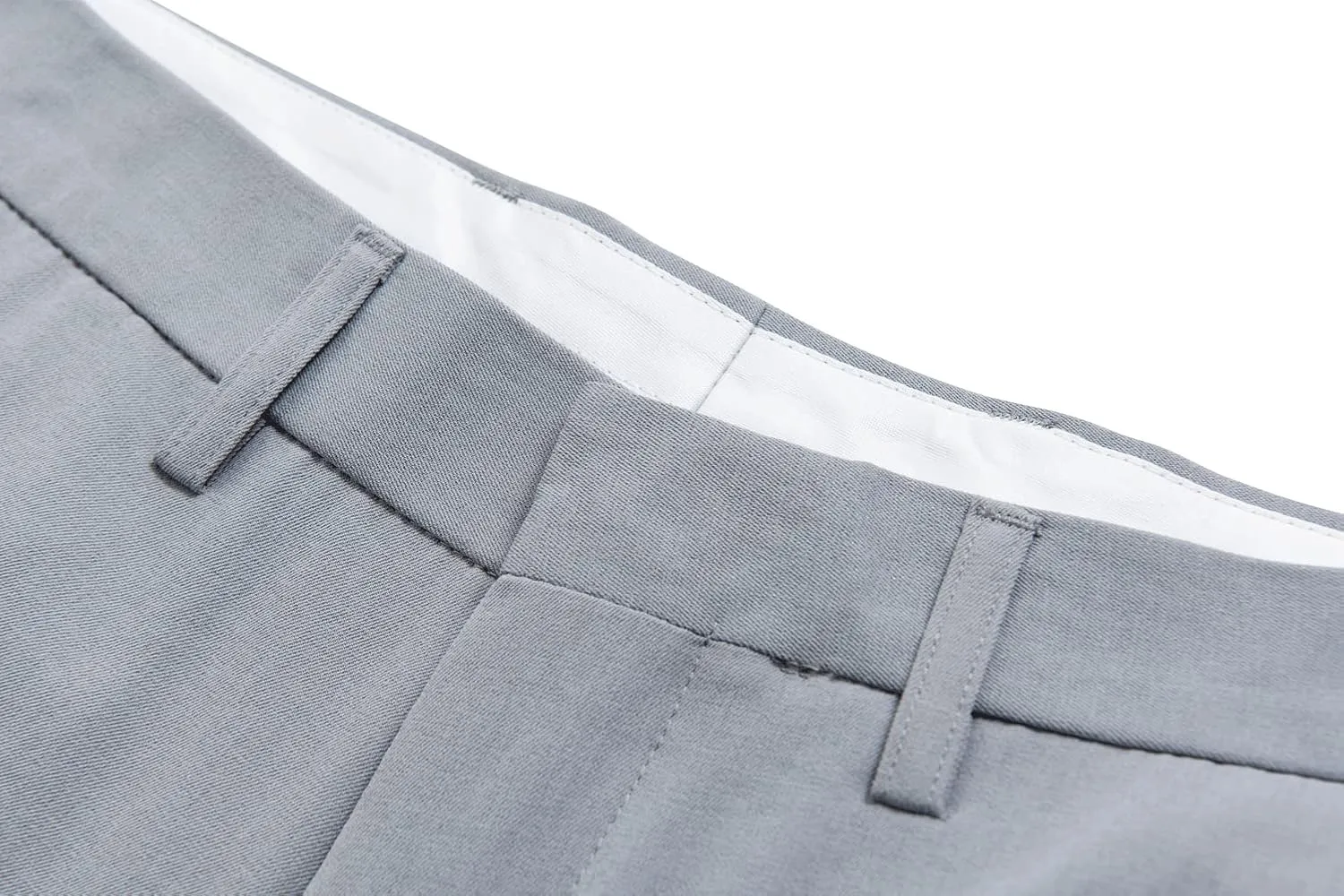 ESSYSHE Mens Cropped Slim Fit Dress Pants Tapered Ankle Dress Pants Suit Pants