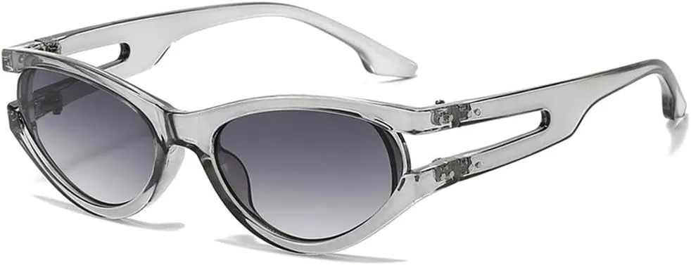 Fashion Outdoors Sports Sunglasses Women Men Luxury Oval Sun Glasses For Ladies Hollow Frame Shades Eyewear UV400