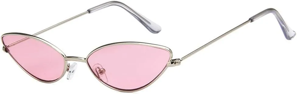 Fashion Small Cat Eye Sunglasses Women Vintage Eyeglasses Female Personality Glasses UV400