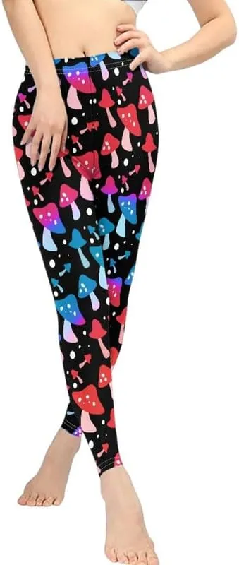 Floral Humming Bird Over Size Women's High-Waist Yoga Legging Dolphin Galaxy Bee Tie-Dye Jogging Cycling Activewear