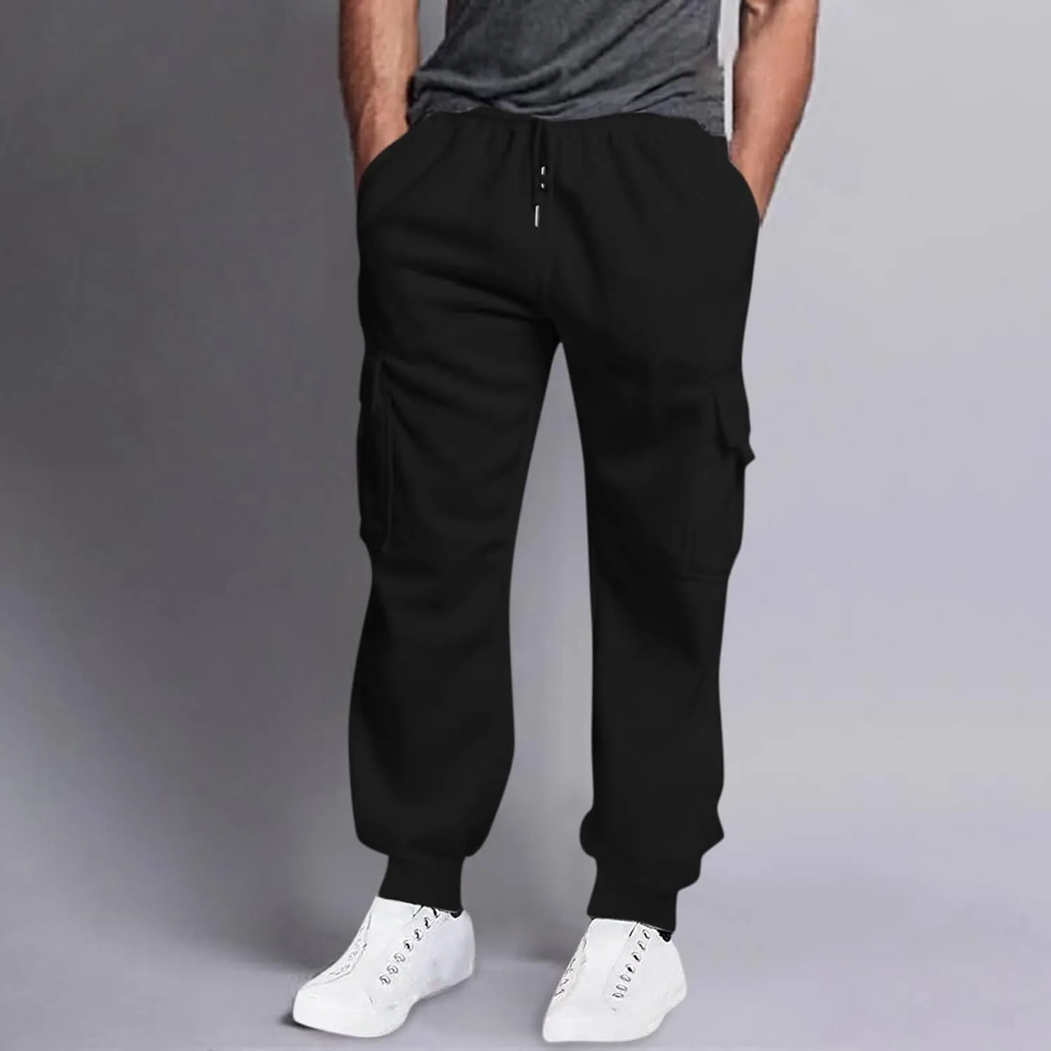 Graphic Pants for Men Men's Padded Drawstring Sweatpants Jogging Sweatpants High Comfort Small Leg Training Track