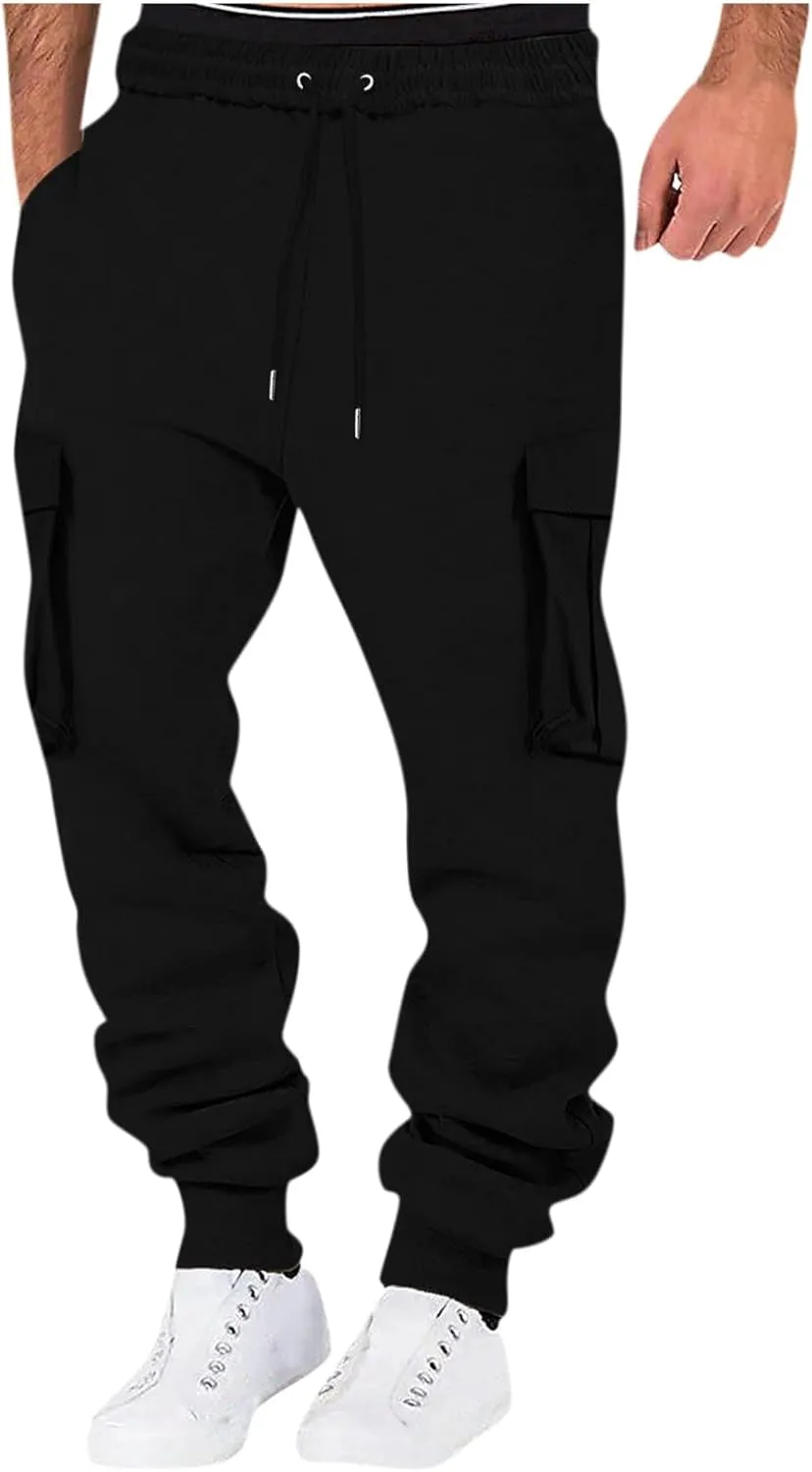 Graphic Pants for Men Men's Padded Drawstring Sweatpants Jogging Sweatpants High Comfort Small Leg Training Track