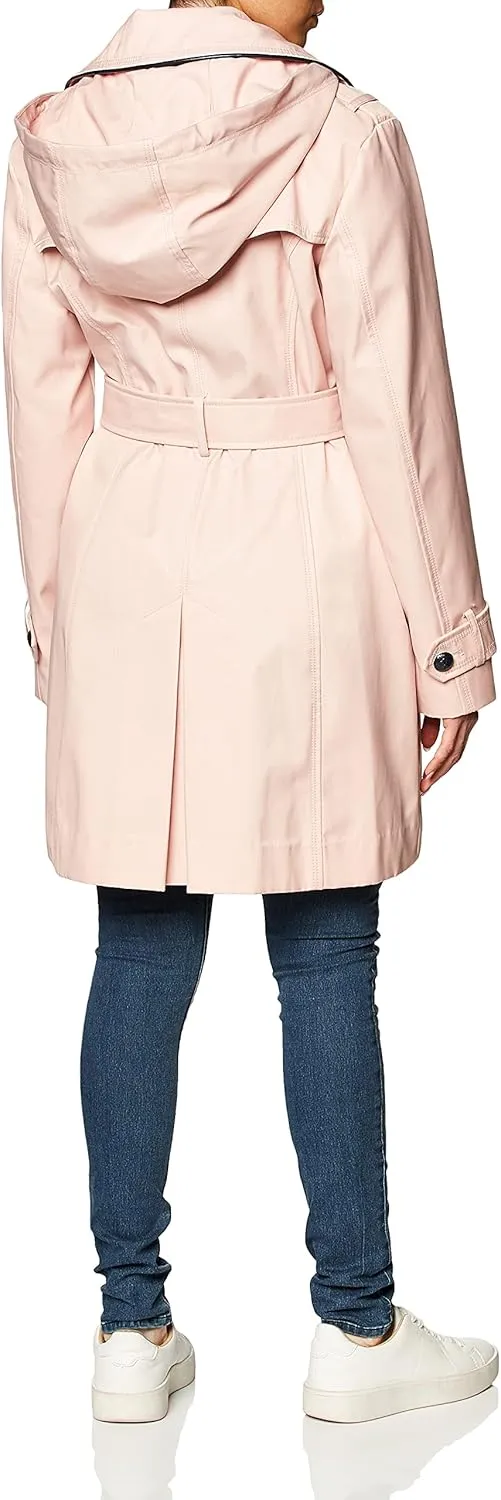 GUESS Women's Double Breasted Trenchcoat
