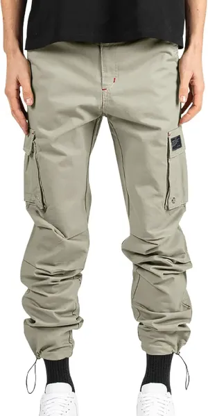 Hiking Pants Men Camo Mens Cargo Pants Casual Lightweight Joggers Work Pants Military Pants with Multi-Pocket