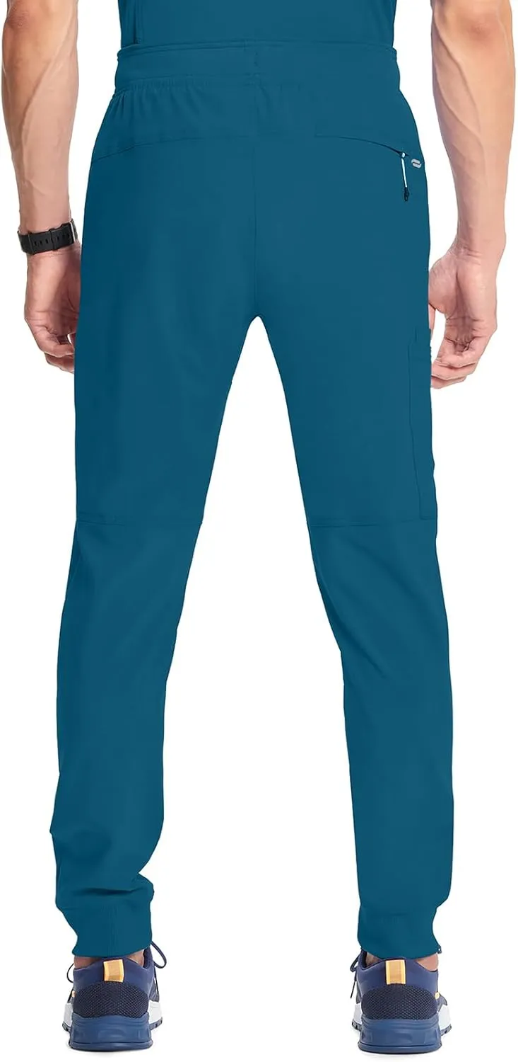 Infinity Cherokee Men's Jogger Pants with Drawstring Waist Mid Rise 5 Pockets Bottoms CK004A