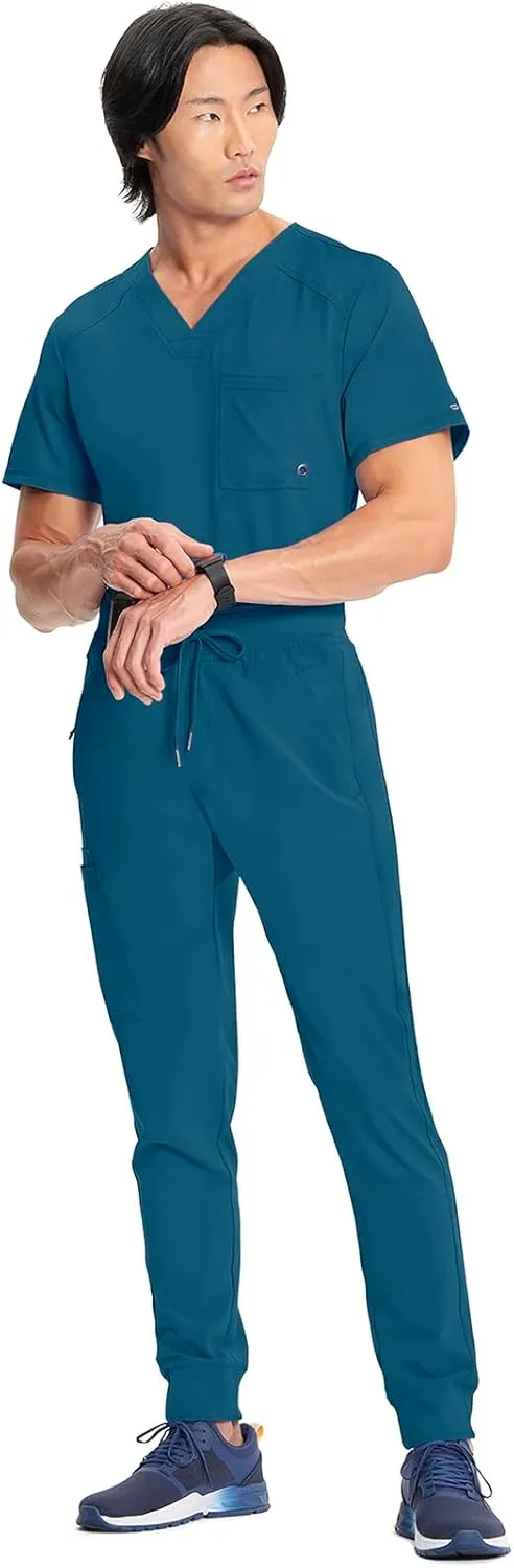 Infinity Cherokee Men's Jogger Pants with Drawstring Waist Mid Rise 5 Pockets Bottoms CK004A