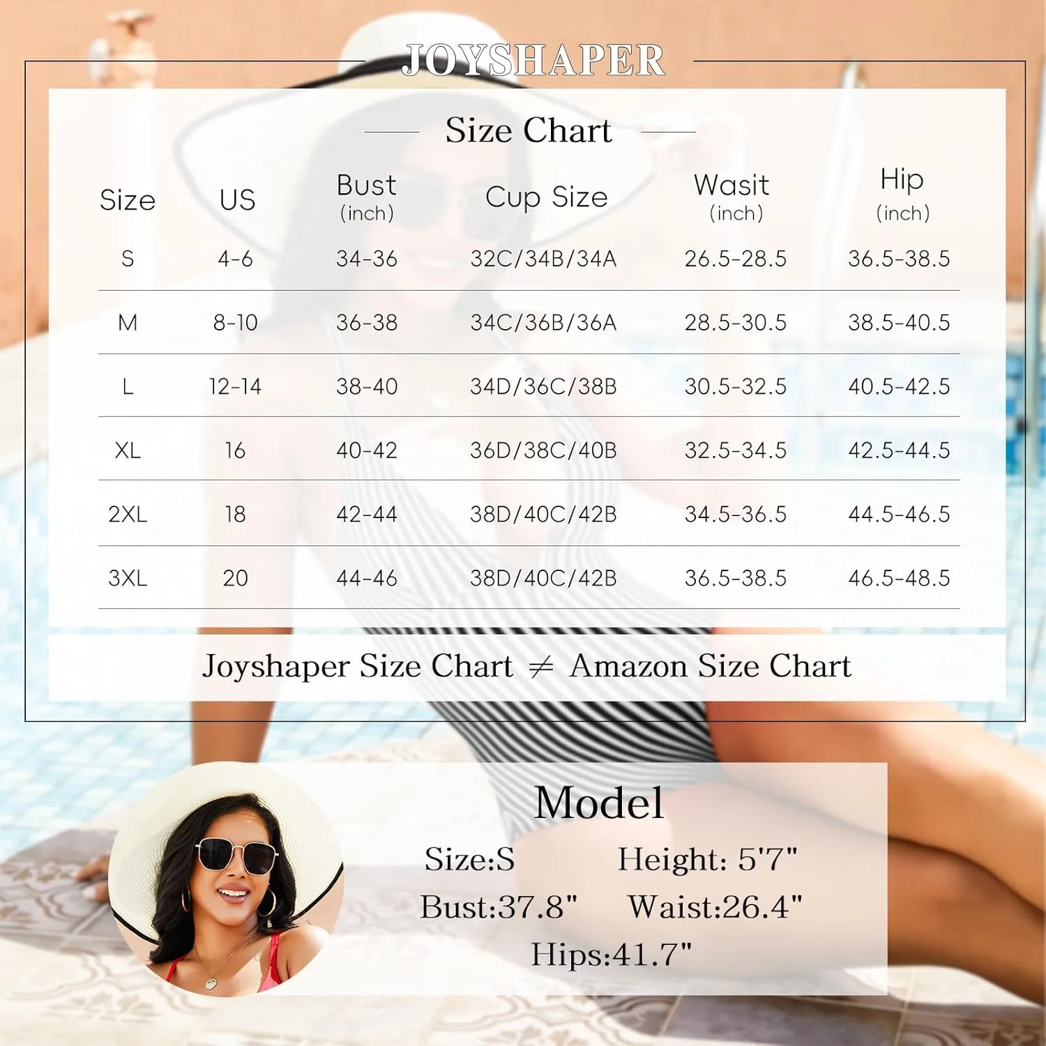 JOYSHAPER Women's One-Pieces Swimsuits for Tummy Control Bathing Suits Deep V Neck Swimsuits Cover-Ups Bodysuits