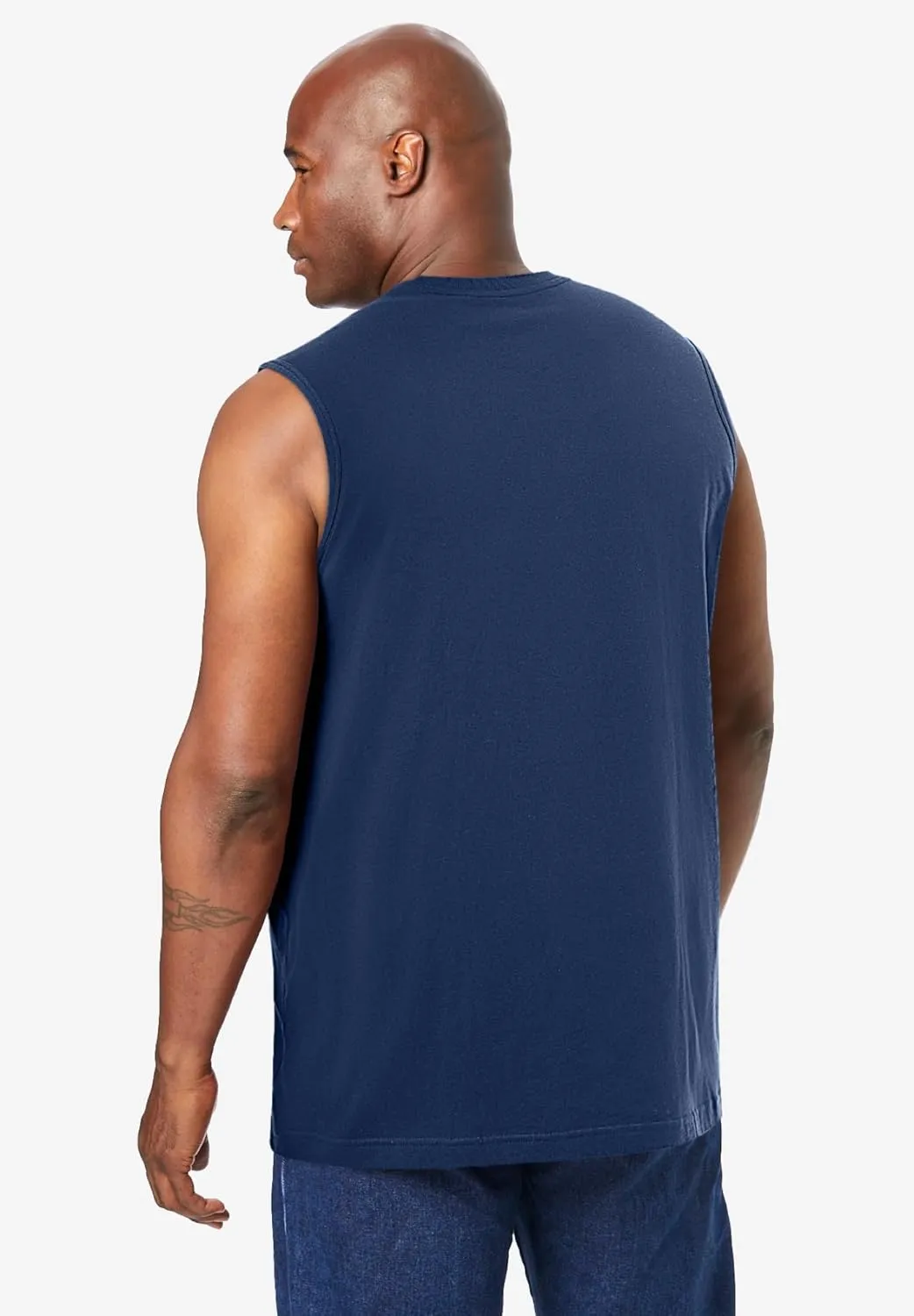 KingSize Men's Big & Tall Shrink-Less Lightweight Muscle T-Shirt
