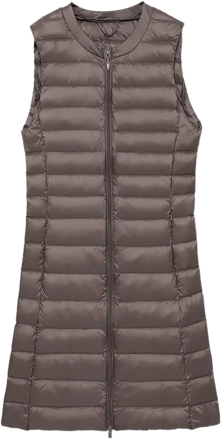 LCMTWX Black Vest Women Puffer Vest With Hood Sleeveless Warm Down Coat With Pockets Quilted Vest Down Plus Size Winter
