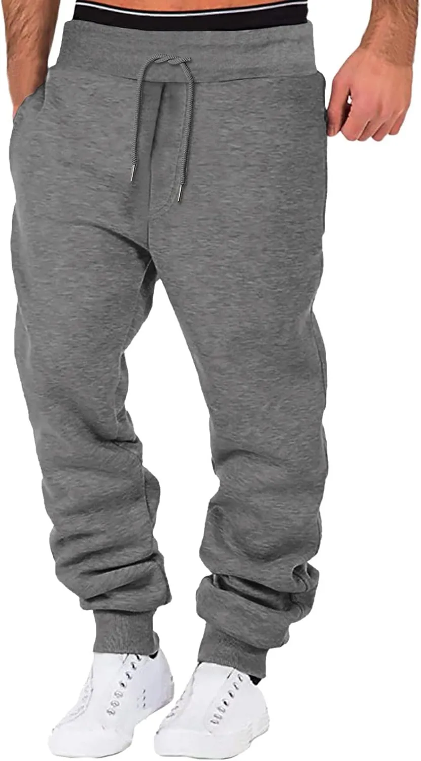 LCMTWX Joggers Pants Man Pants Casual Jogging Sports Elastic with Pockets Men's Men's Pants Joggers for Men Comfy Pants