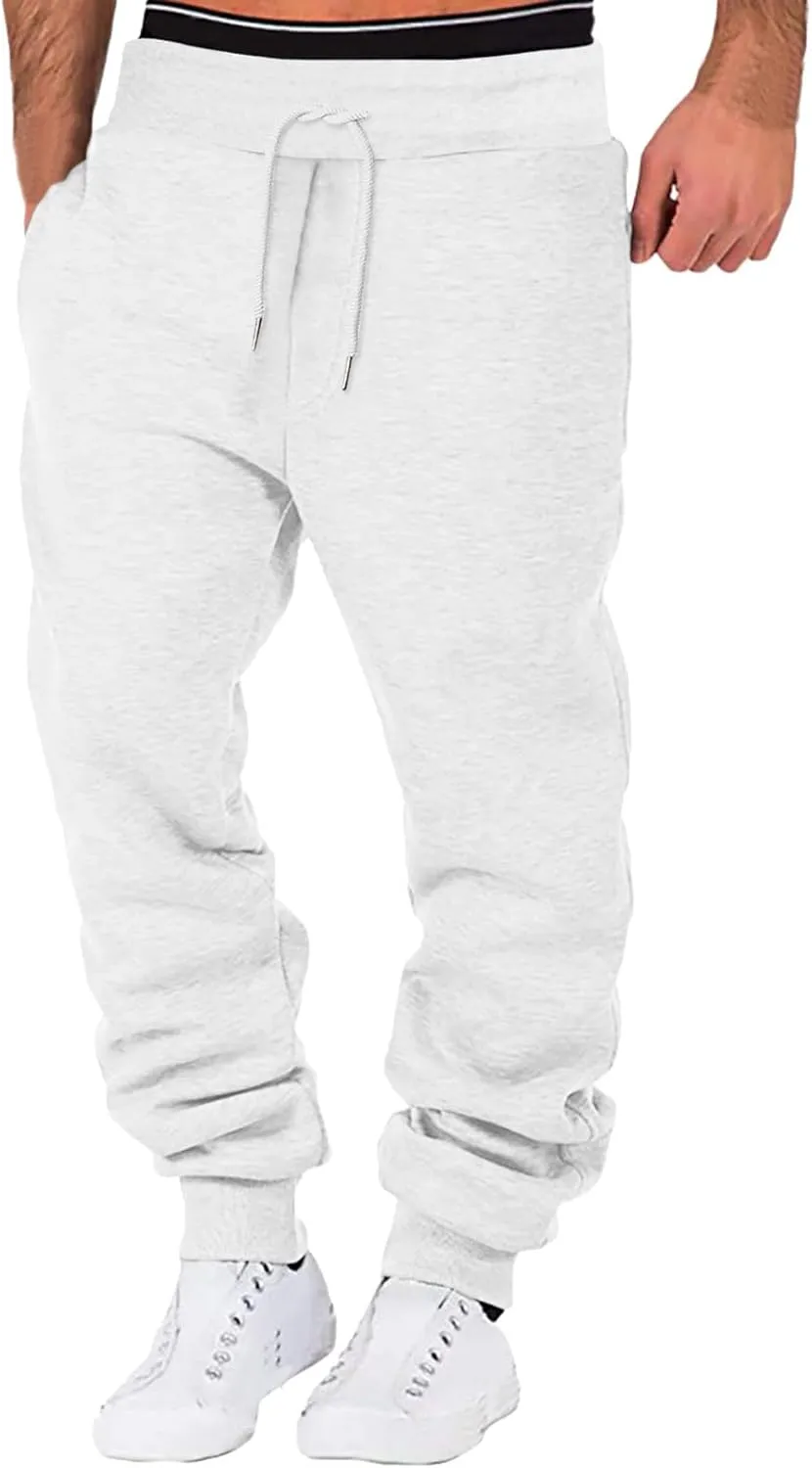 LCMTWX Joggers Pants Man Pants Casual Jogging Sports Elastic with Pockets Men's Men's Pants Joggers for Men Comfy Pants