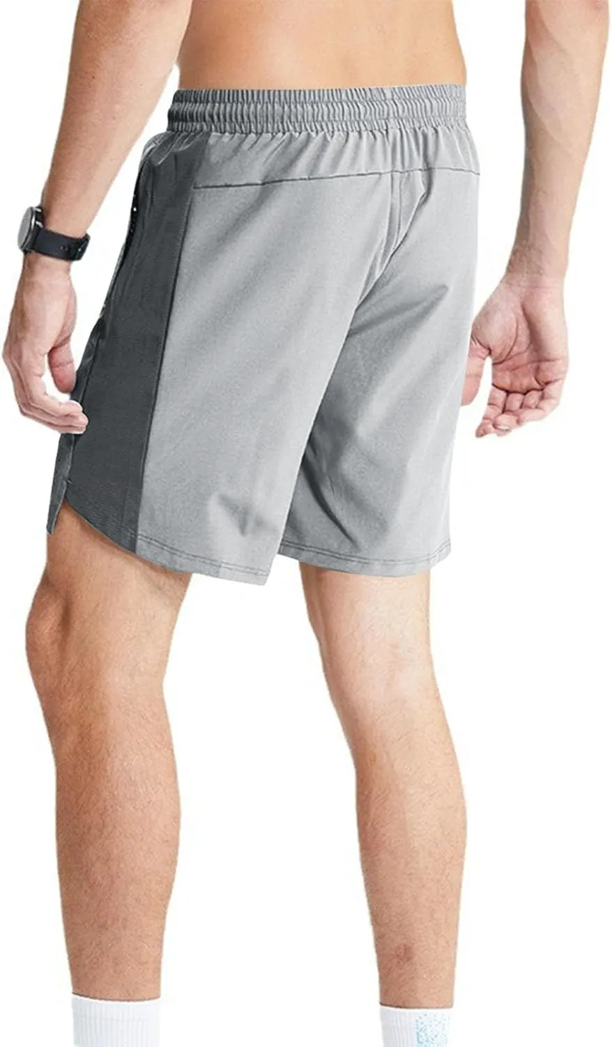 Mens Basketball Shorts with Zipper Pockets Athletic Quick Dry Lightweight Running Workout Tennis Gear Breathable 2025