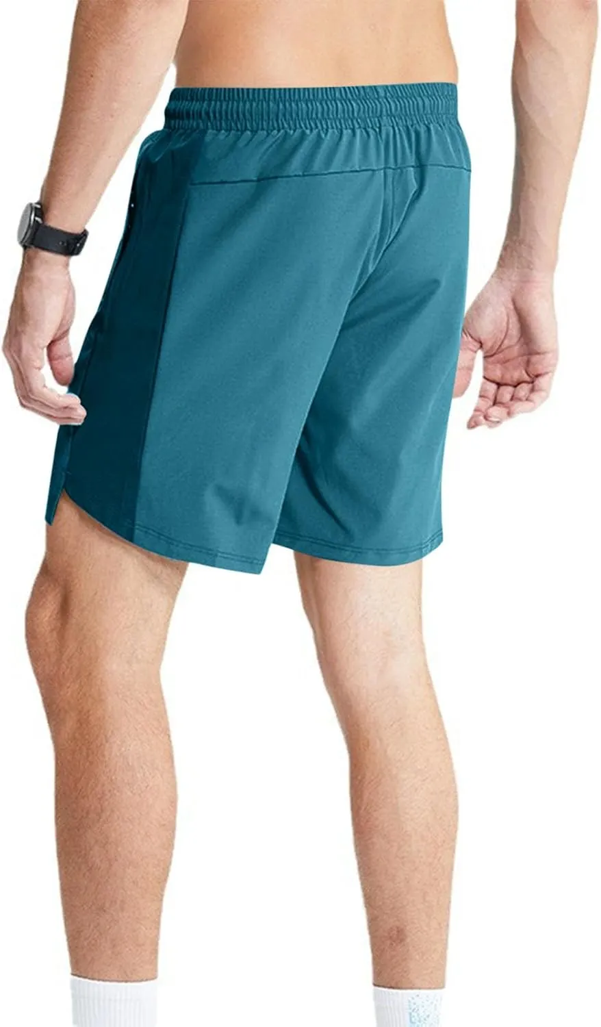 Mens Basketball Shorts with Zipper Pockets Athletic Quick Dry Lightweight Running Workout Tennis Gear Breathable 2025