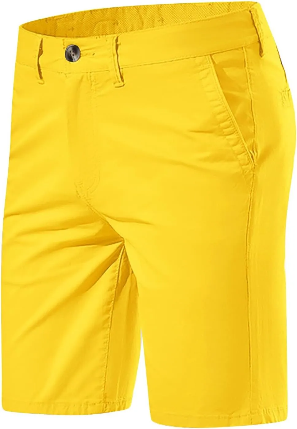 Mens Elastic Waist Athletic Workout Shorts Wide Leg Solid Color Running Fitness Shorty Pants Lounge Hiking Activewear