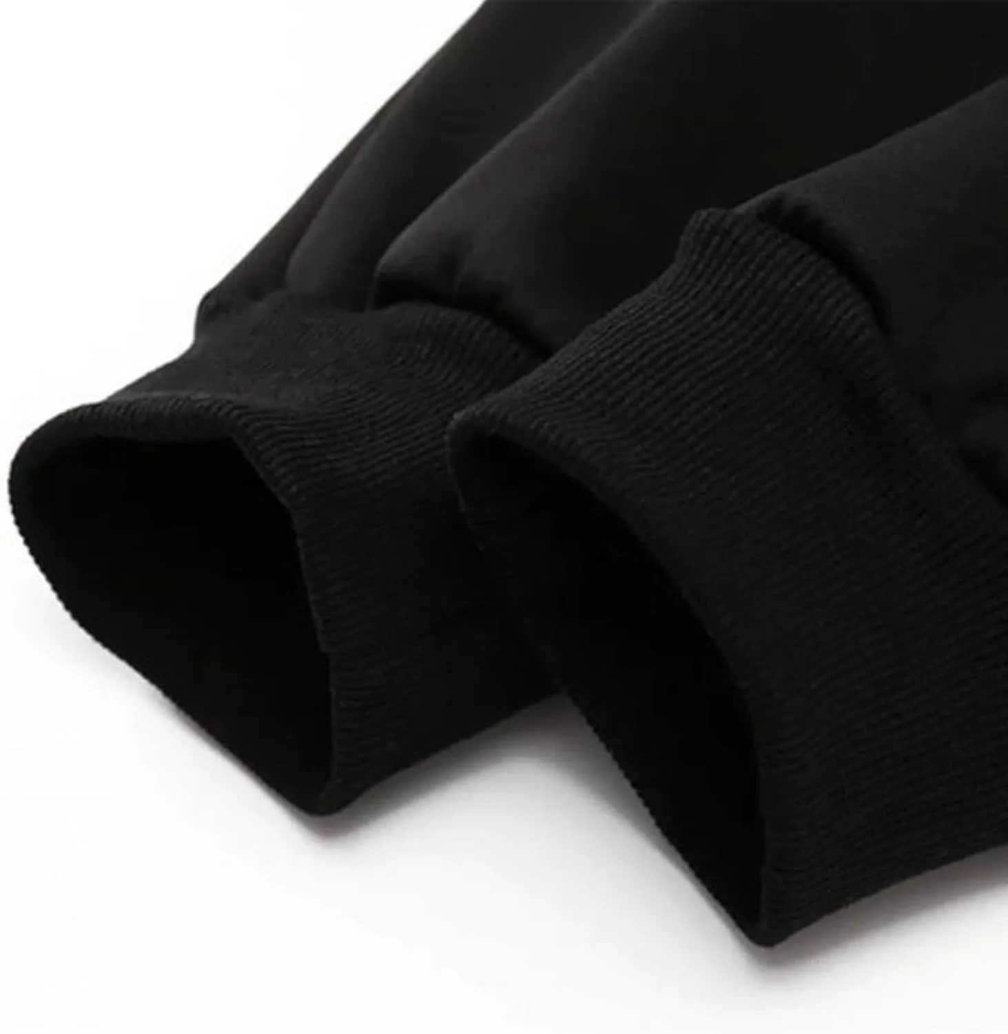 Mens Fleece Sherpa Lined Tracksuit 2 Piece Warm Hoodie Sweatshirts Sweatpants Suit Set Casual Trendy Winter Pullover