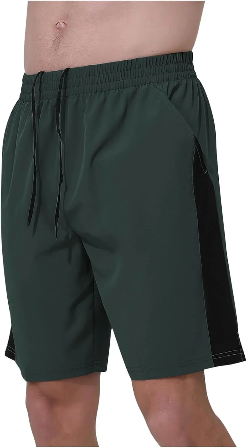 Men's Gym Workout Shorts Quick Dry Basketball Shorts with Pockets for Running Casual Activewear Lightweight Athletic Shorts