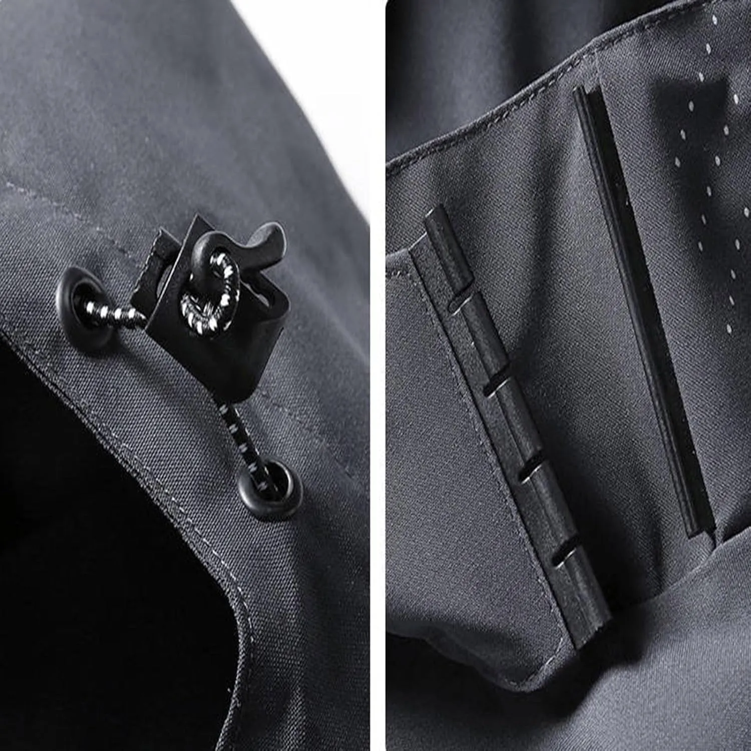 Men's Lightweight Waterproof Rain Jacket,Shell Hooded Raincoat Outdoor Hiking Windbreaker Jackets Casual Coats