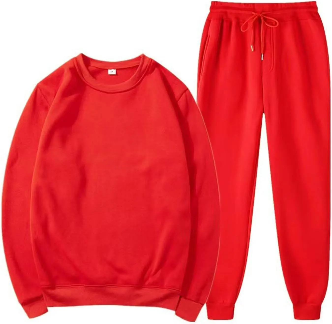 Mens Sweatpants Spliced Solid Color Straight Leg Lace up Running Workout Pants Athletic Loose Fit