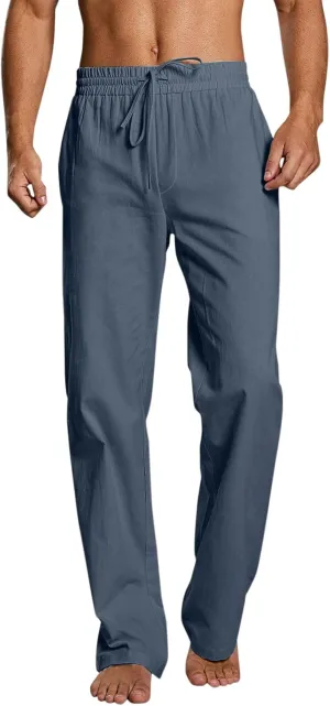 Mens Sweatpants with Pockets Big and Tall Athletic Jogger Mens Active Athletic Workout Jogger Sweatpants for Men with