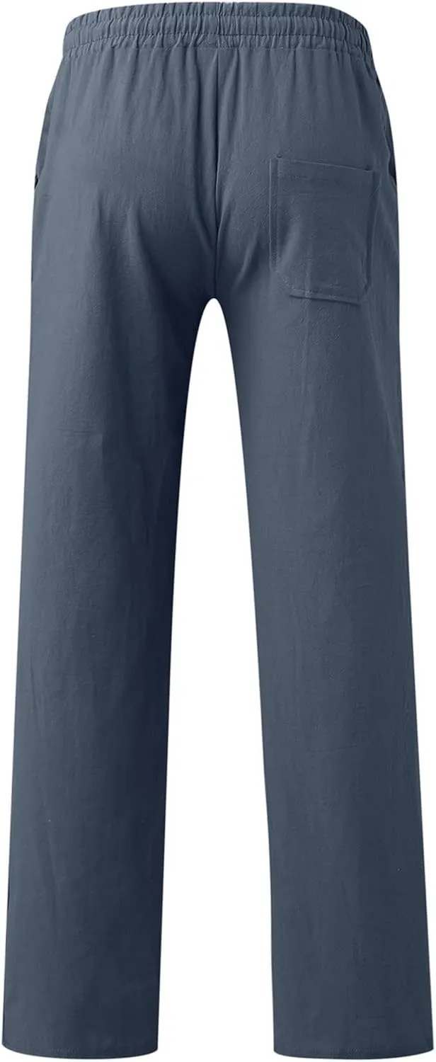Mens Sweatpants with Pockets Big and Tall Athletic Jogger Mens Active Athletic Workout Jogger Sweatpants for Men with