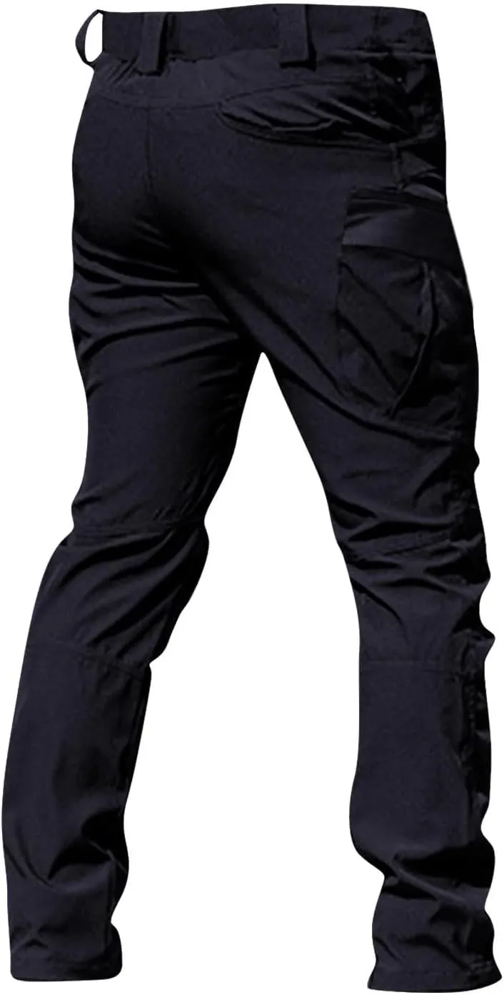 Men's Tactical Pants Cargo Pants with Multi Pockets Outdoor Hiking Pants Casual Trousers Workout Pants for Men