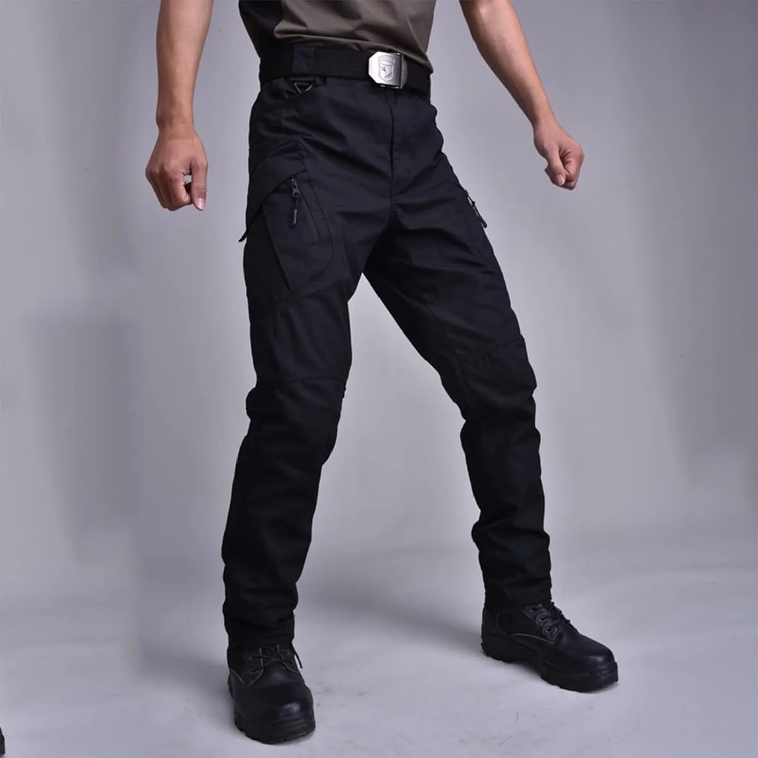Men's Tactical Pants Cargo Pants with Multi Pockets Outdoor Hiking Pants Casual Trousers Workout Pants for Men