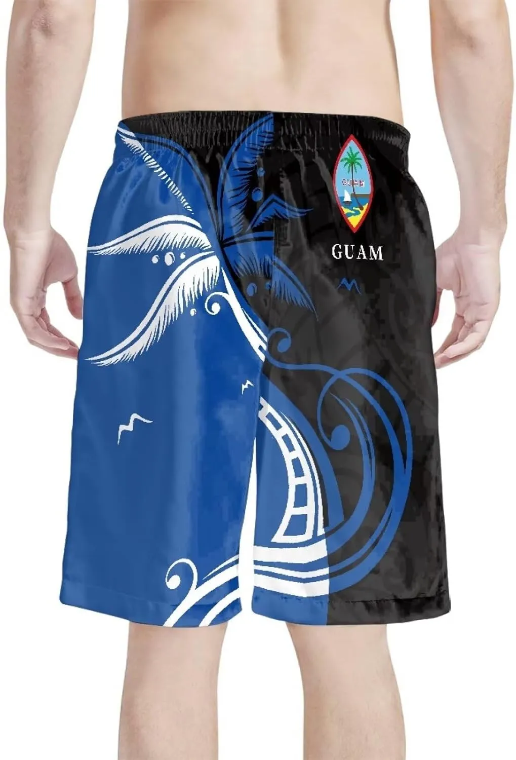 Mens Tonga Samoan Hawaiian Polynesian Swim Trunks Beachwear Sports Running Swim Board Shorts Quick Dry