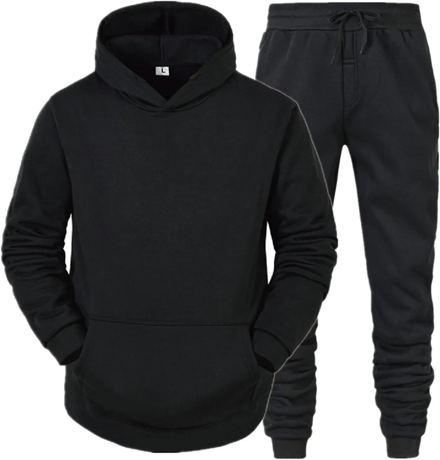 Mens Tracksuit 2 Piece Summer Men Tracksuits Hooded Athletic Sweatsuits Casual Running Jogging Sport Outfit