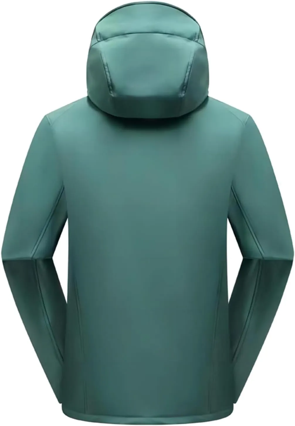 Men's Windproof Ski Jacket Warm Winter Snow Coat Mountain Waterproof Hooded Raincoat Color Block Lightweight Hiking Jackets
