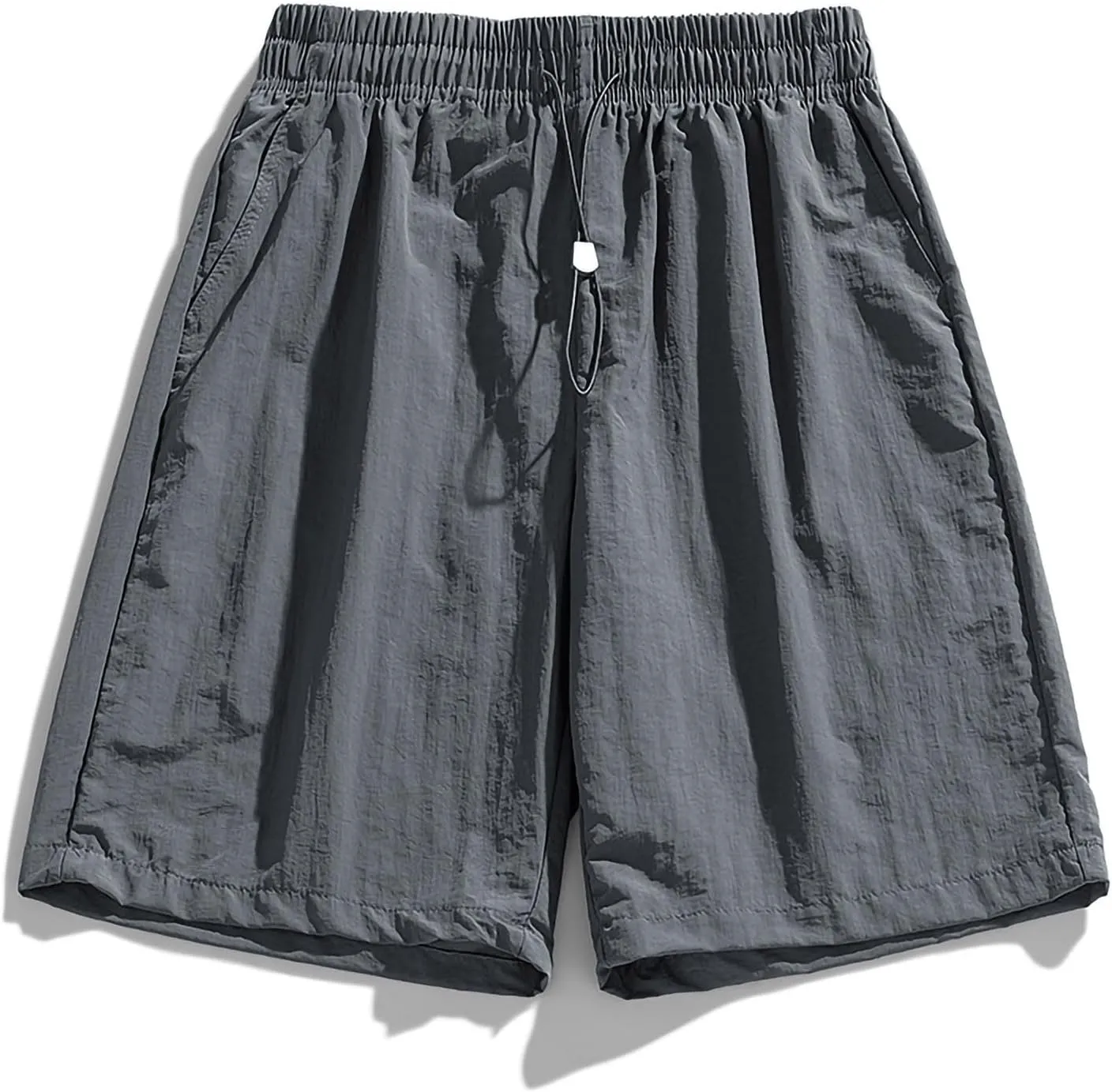 Men's Workout Shorts 5 Inch Athletic Running Gym Gear Elastic Drawstring Active with Pockets,Quick Dry,Water Resistant