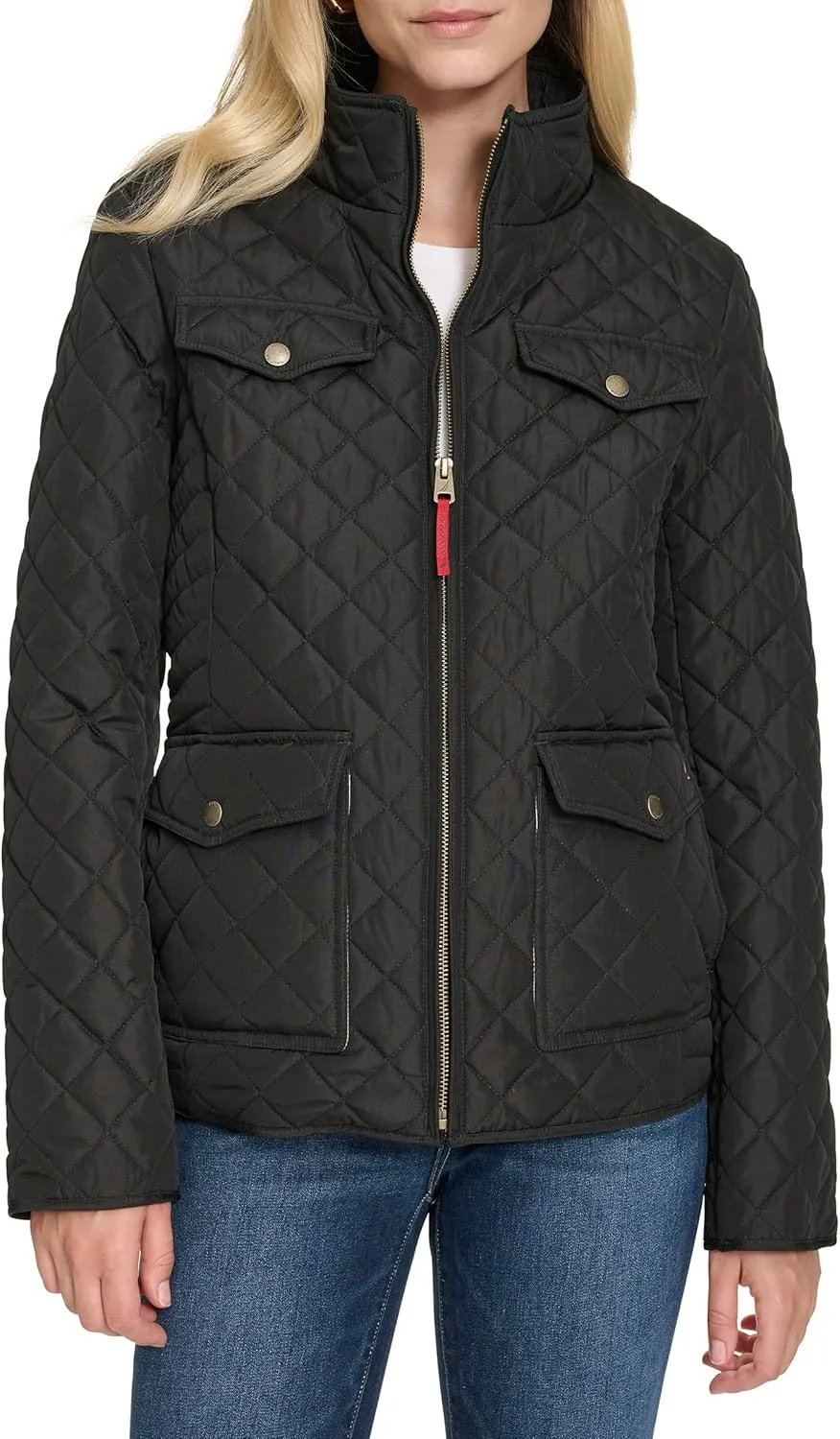 Nautica Women's Barn Outerwear Quilted Jacket