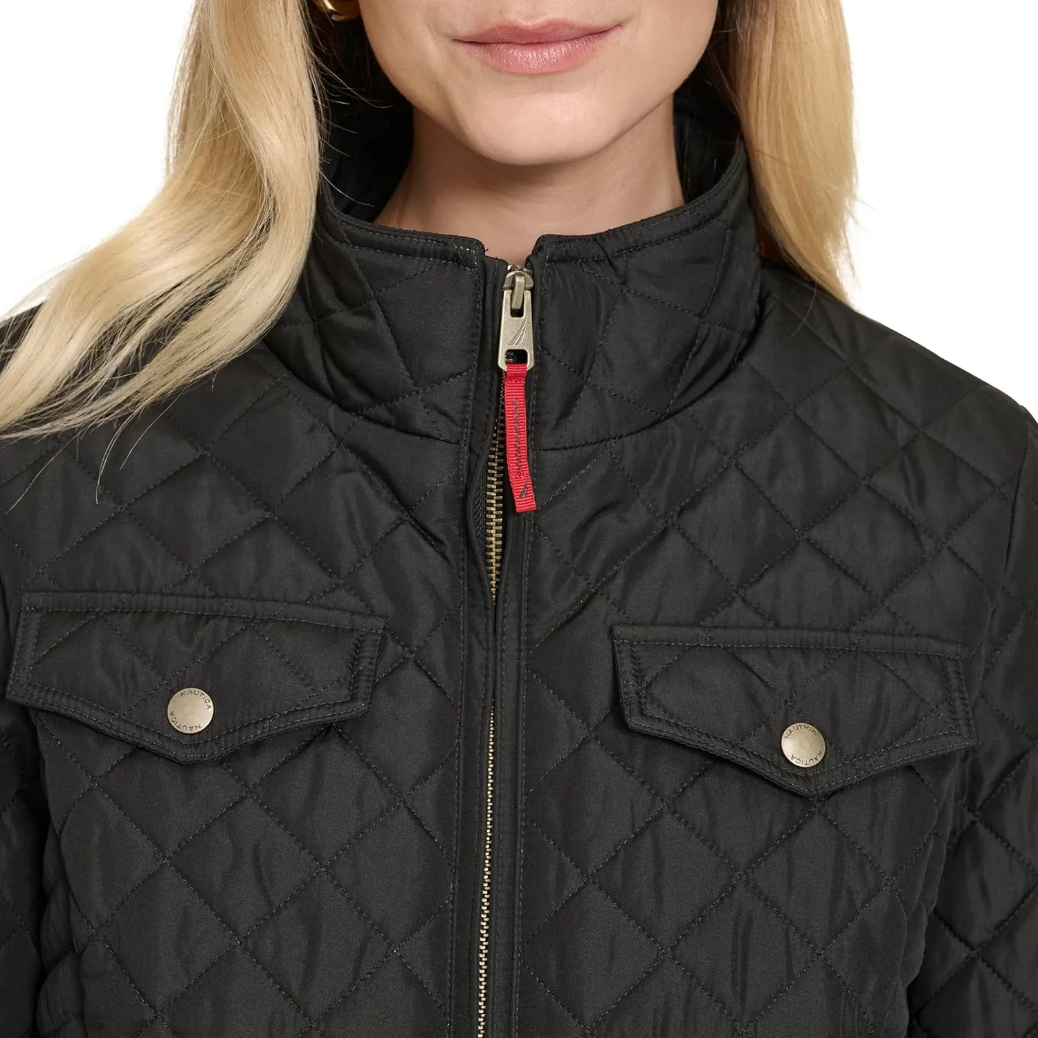 Nautica Women's Barn Outerwear Quilted Jacket