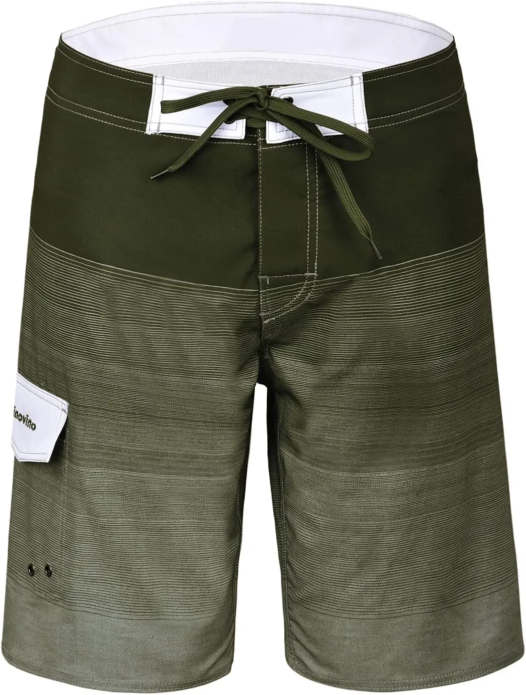 ninovino Men's Sportwear Swim Trunks Quick Dry Board Shorts with Lining