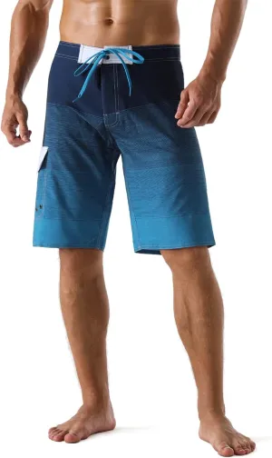 ninovino Men's Sportwear Swim Trunks Quick Dry Board Shorts with Lining