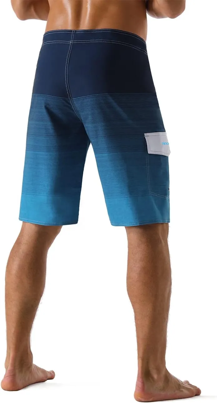 ninovino Men's Sportwear Swim Trunks Quick Dry Board Shorts with Lining